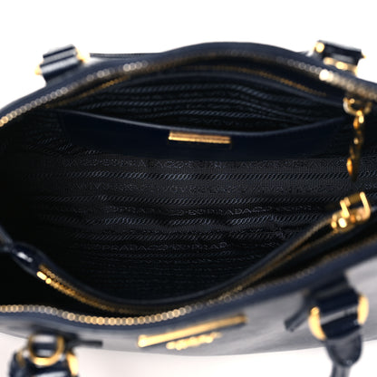 Prada Saffiano Vernice Medium Promenade Tote Royal 5 of 8
