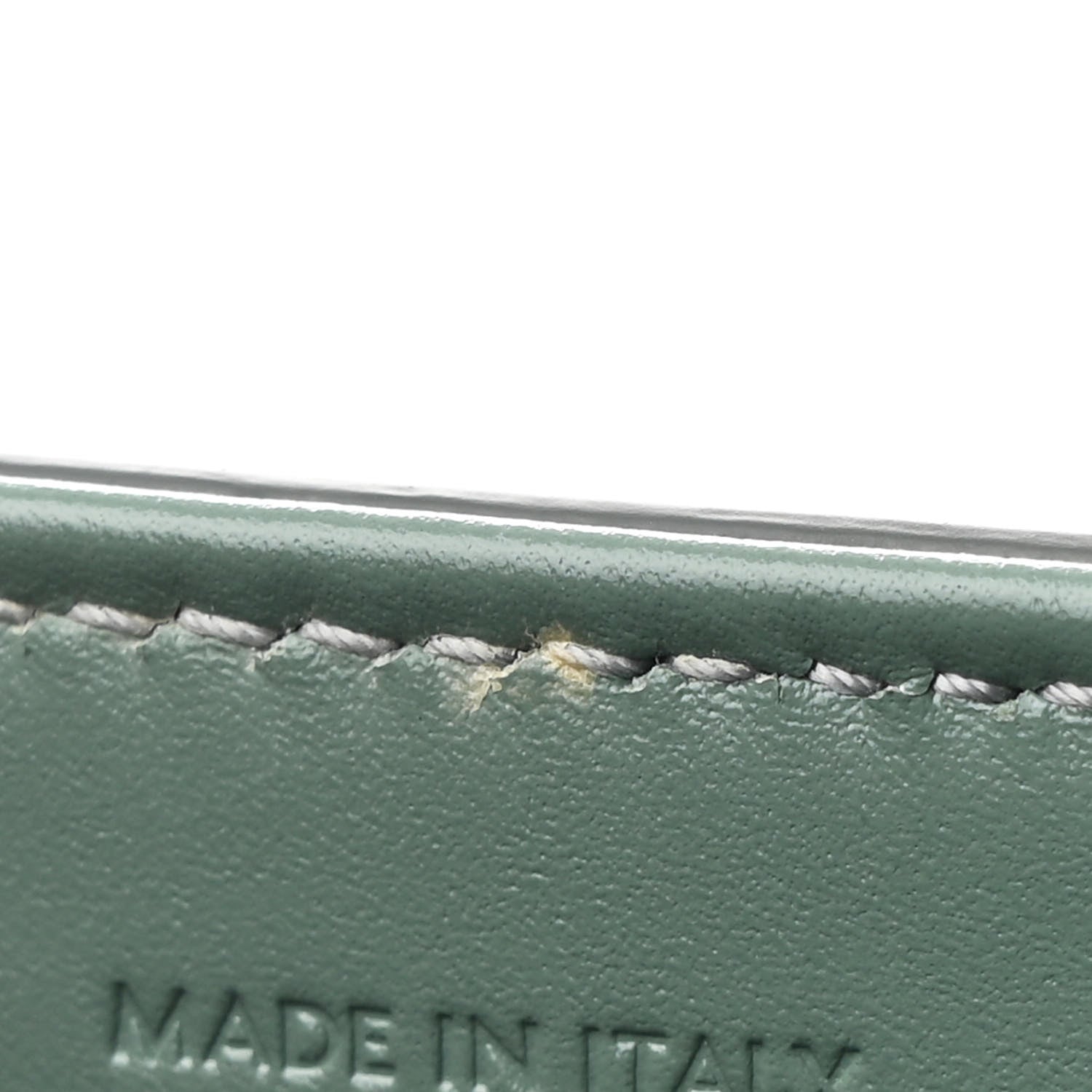 Celine Satinated Calfskin Small 16 Top Handle Bag Celadon 13 of 13
