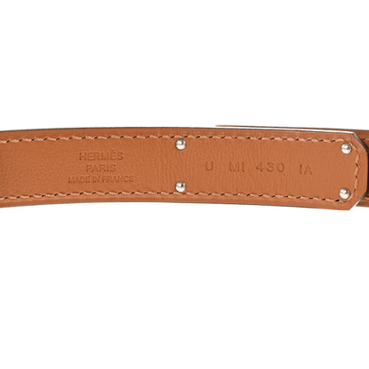 Hermes Epsom Kelly Pocket Belt Gold 3 of 4
