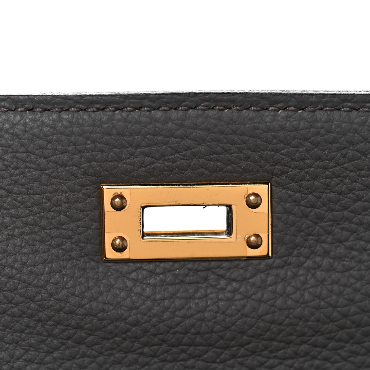 Hermes Togo Kelly Retourne 25 Etain 31 of 34