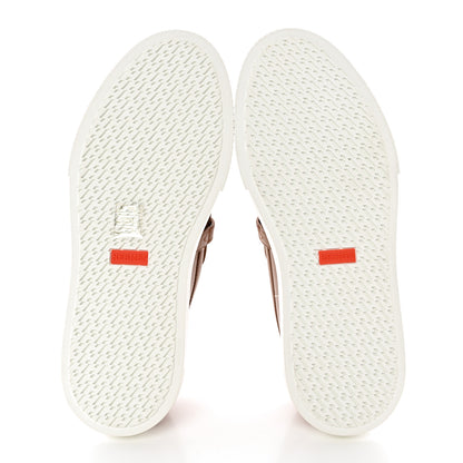 Hermes Calfskin Game Slip On Sneakers 39.5 Naturel 5 of 10