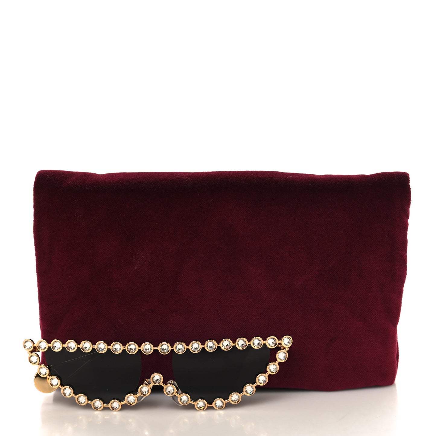 Metal Pearl Cat Eye Sunglasses GG0364S Gold