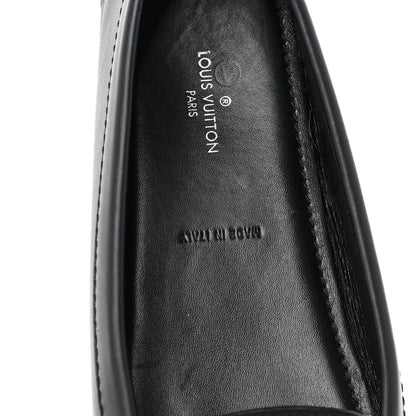 Louis Vuitton Calfskin Dauphine Loafers 36 Black 10 of 11