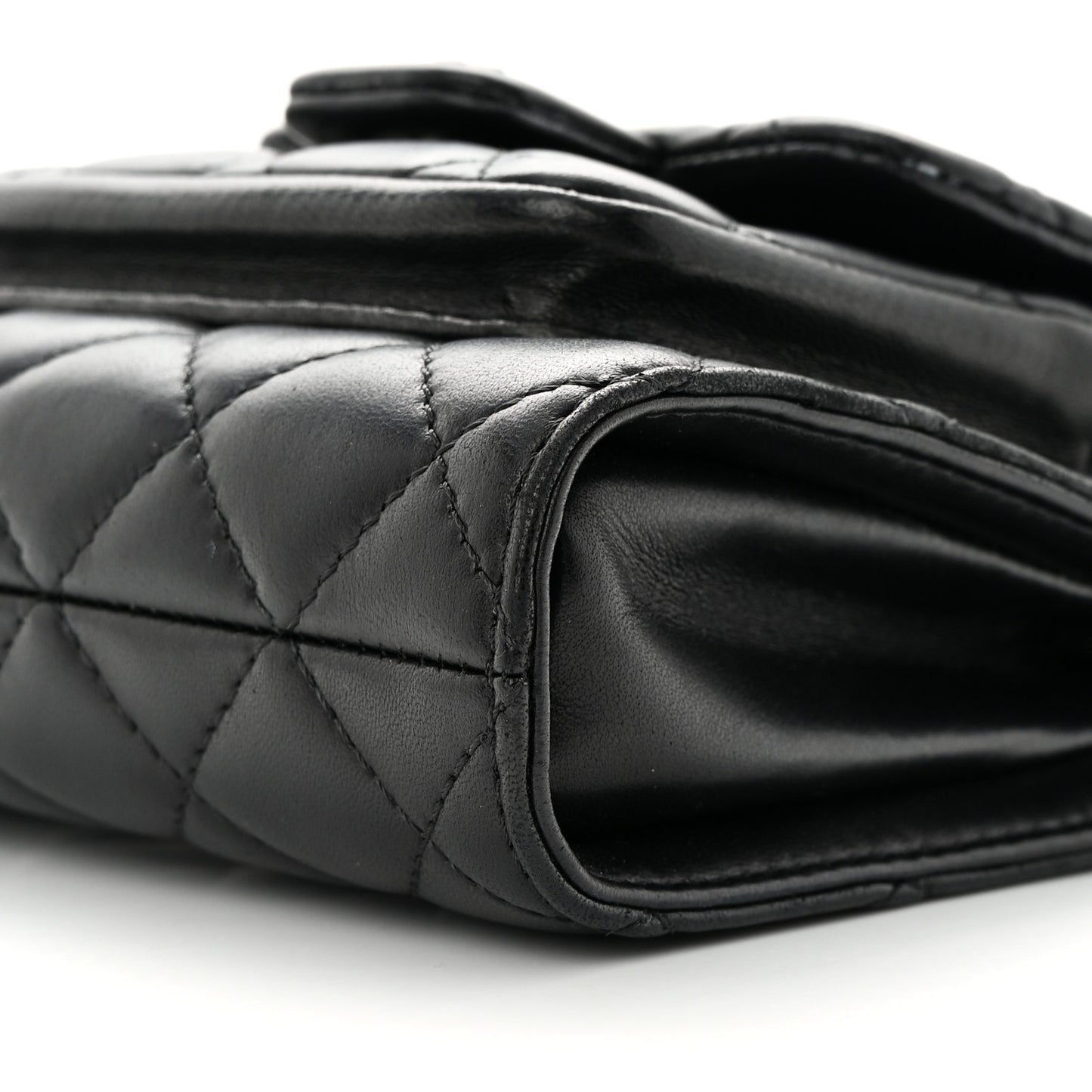 Lambskin Mineral Nights Pochette Wristlet Black