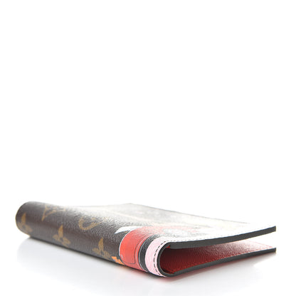 Louis Vuitton Monogram 2019 Christmas Animation Passport Cover Rouge 4 of 8