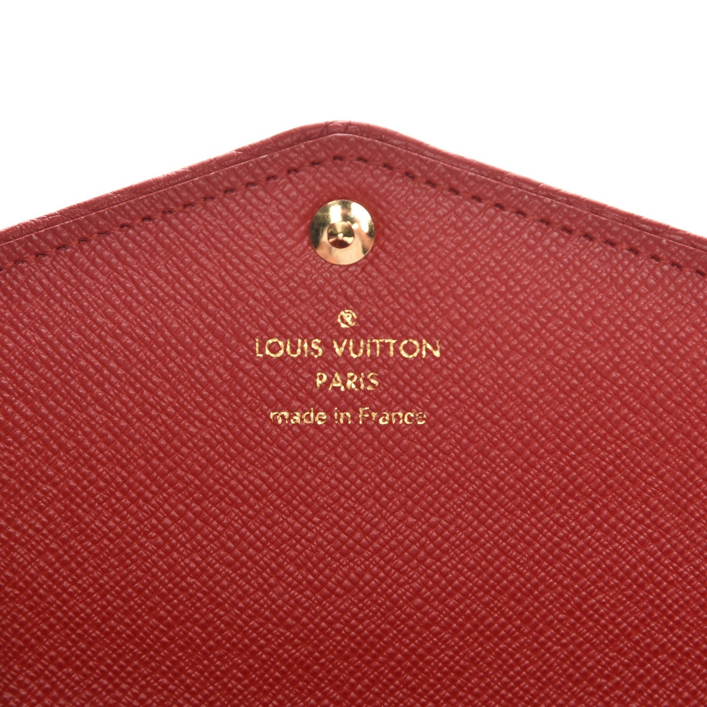 Monogram Sarah Retiro Wallet Cherry