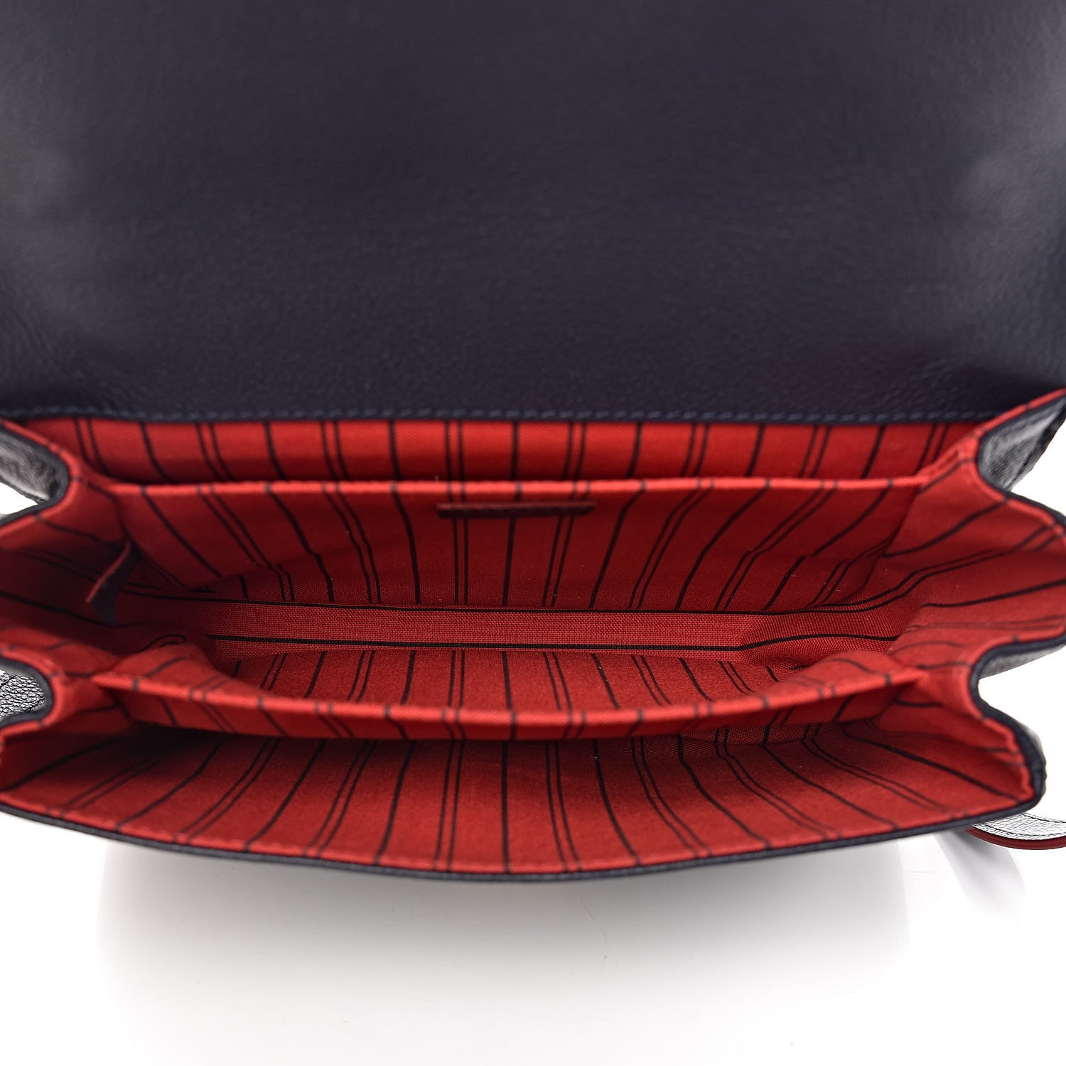 Louis Vuitton Empreinte Pochette Metis Marine Rouge 6 of 11
