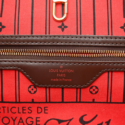 Louis Vuitton Damier Ebene Neverfull MM 6 of 14