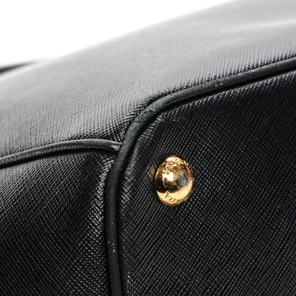 Prada Saffiano Large Galleria Double Zip Tote Black 8 of 8