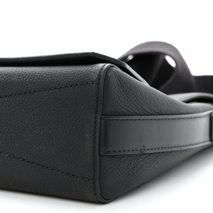 Louis Vuitton Calfskin Aerogram Messenger Black 9 of 11