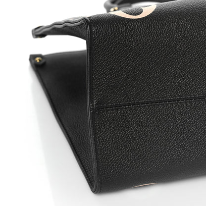 Louis Vuitton Empreinte Monogram Giant Onthego MM Black Beige 7 of 8