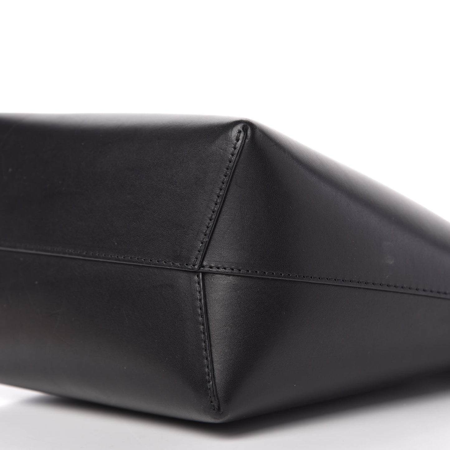 Calfskin Mini Bucket Bag Black Ballerina
