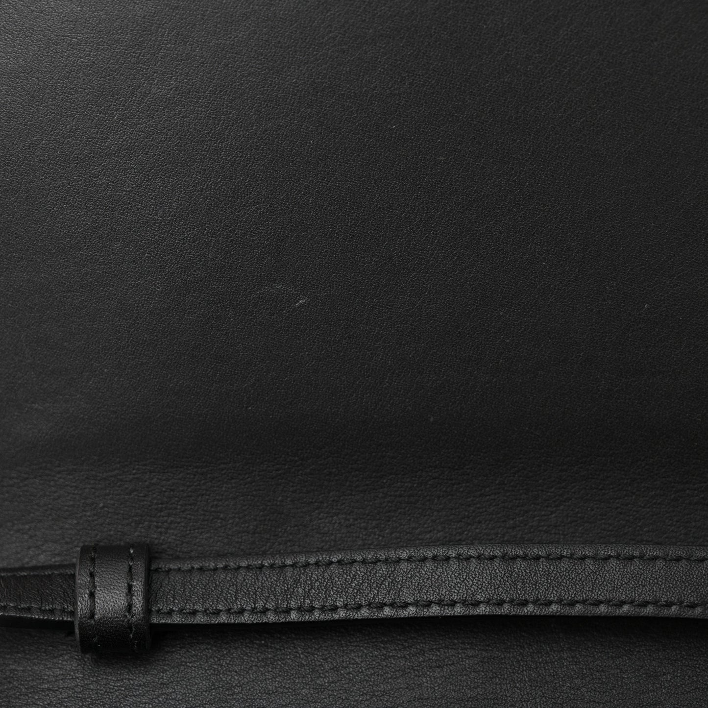 Microguccissima Crossbody Wallet Black