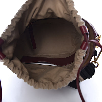 Chloe Smooth Calfskin Small Roy Bucket Bag Plum Purple 7 of 12