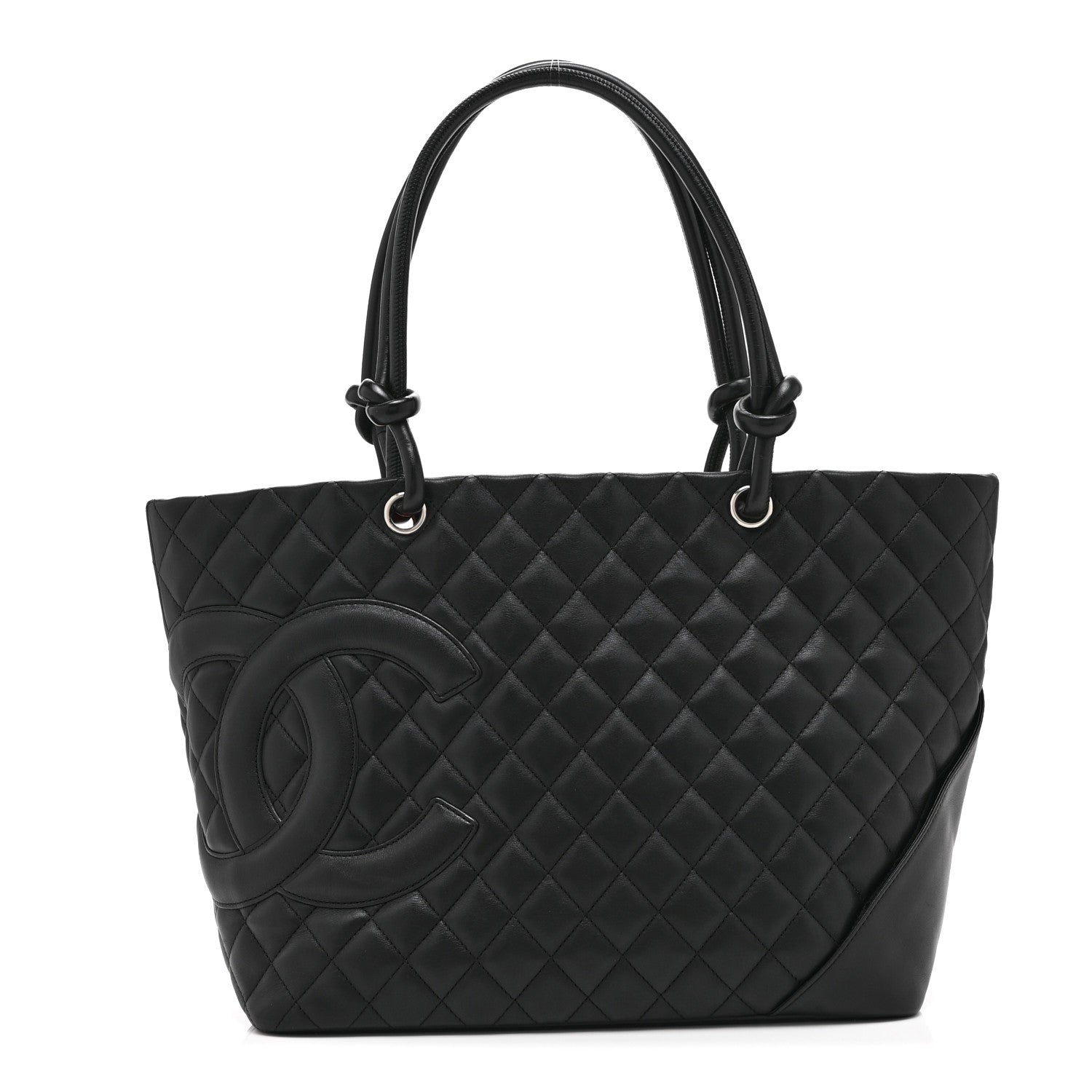 Chanel Calfskin Quilted Large Cambon Tote Black 1 of 10