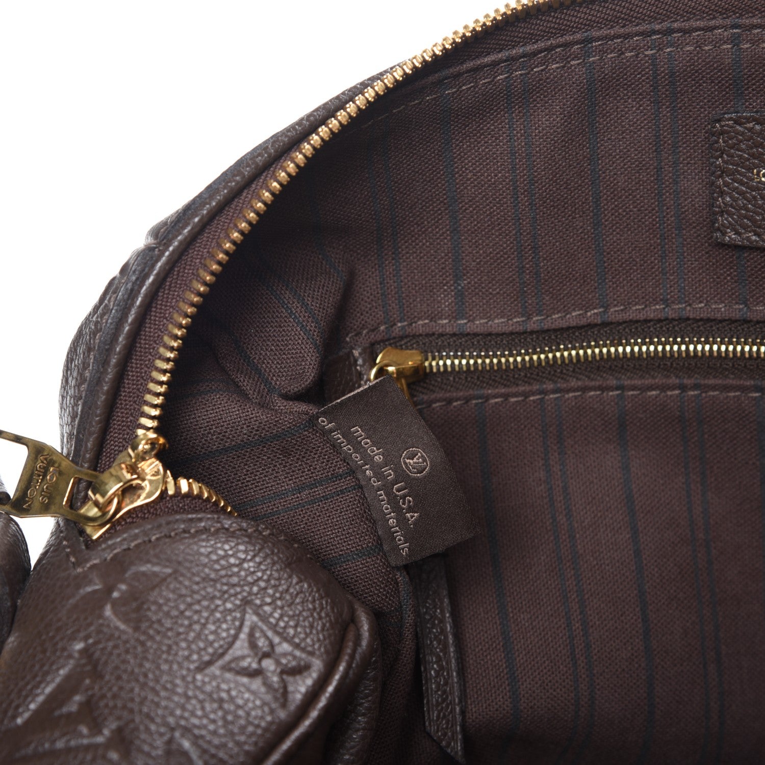 Louis Vuitton Empreinte Speedy Bandouliere 25 Terre 8 of 9