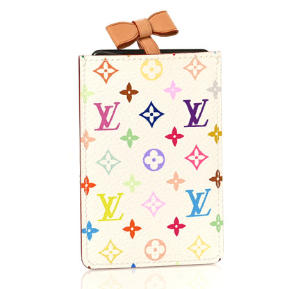 Louis Vuitton Monogram Multicolor Mirror and Case Pouch White 5 of 9