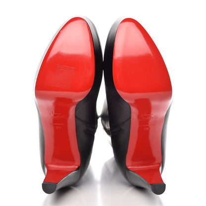 Christian Louboutin Shiny Calfskin Lady 120 Boot 39 Black 5 of 8