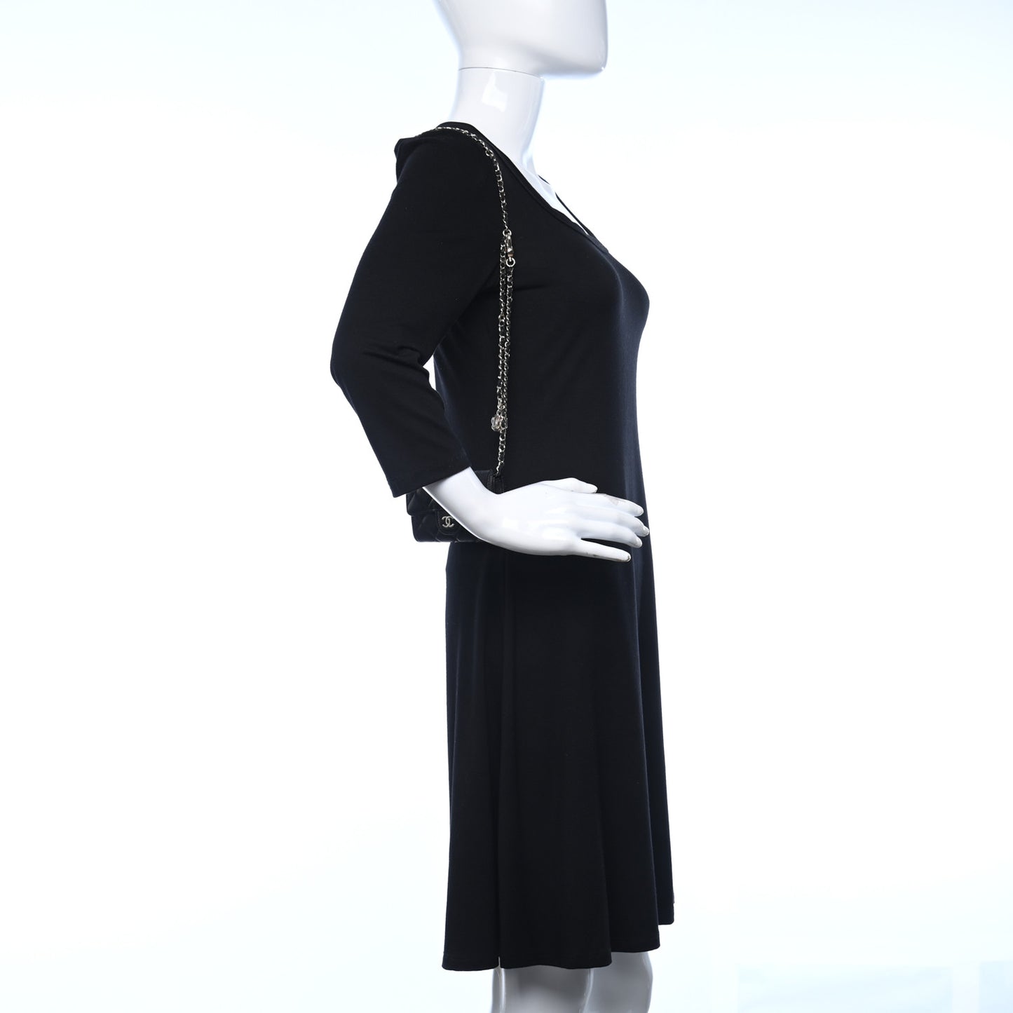 Caviar Quilted Belt Bag Black