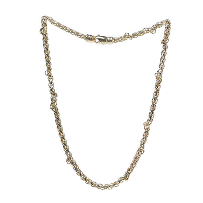 David Yurman 18K Yellow Gold 4mm Wheat Chain Necklace 16 2 of 3