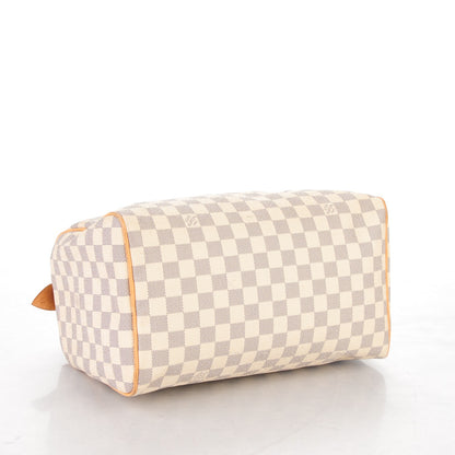 Louis Vuitton Damier Azur Speedy 30 4 of 9