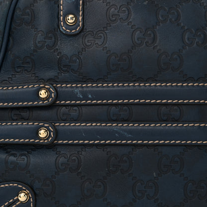 Gucci Guccissima Large Wave Boston Blue 15 of 17