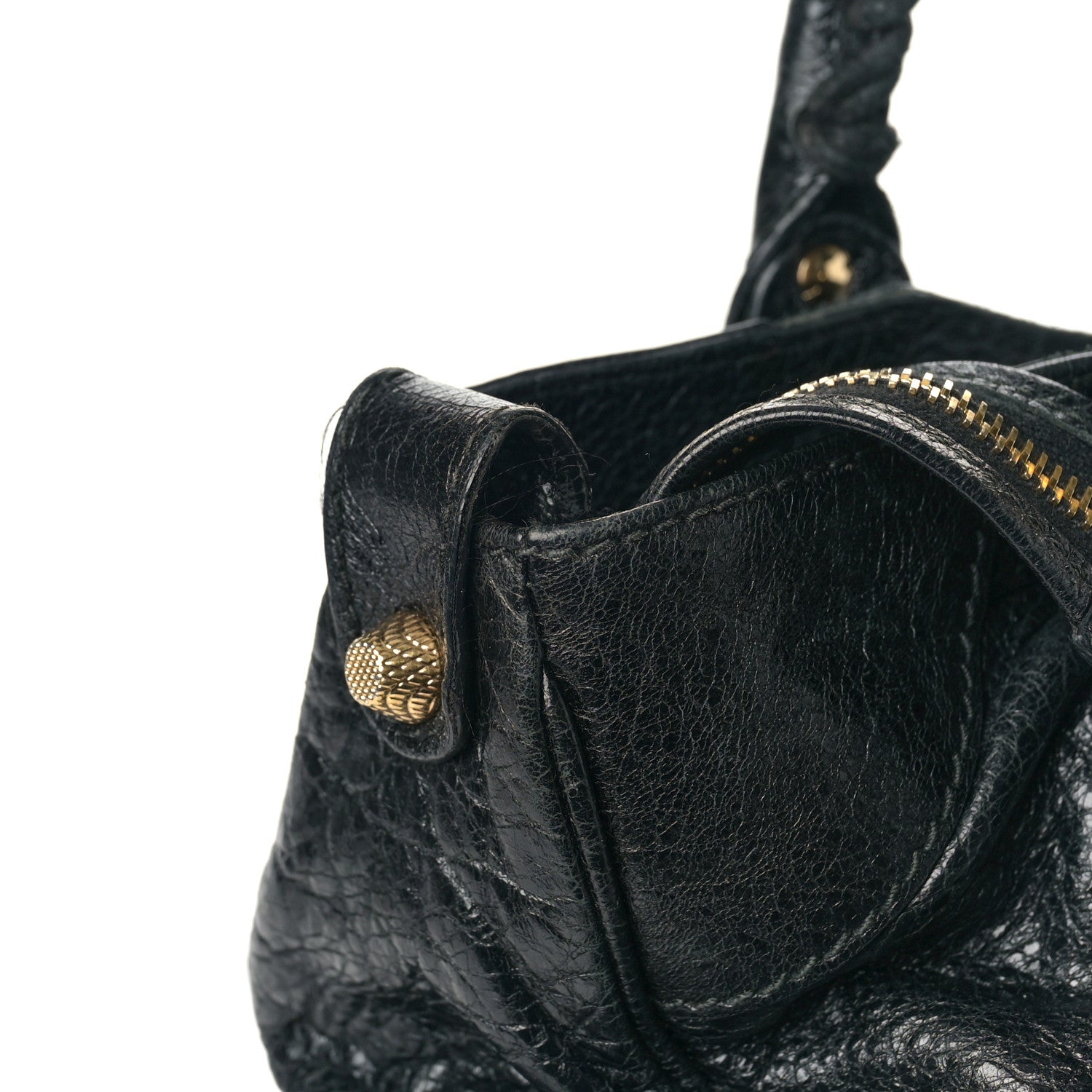 Balenciaga Agneau Giant 12 Gold Hardware Velo Black 9 of 13