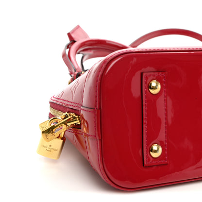 Louis Vuitton Vernis Alma BB Rose Indien 8 of 9