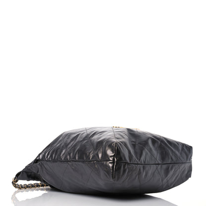 Chanel Shiny Calfskin Quilted Large Chanel 22 Grey 4 of 15