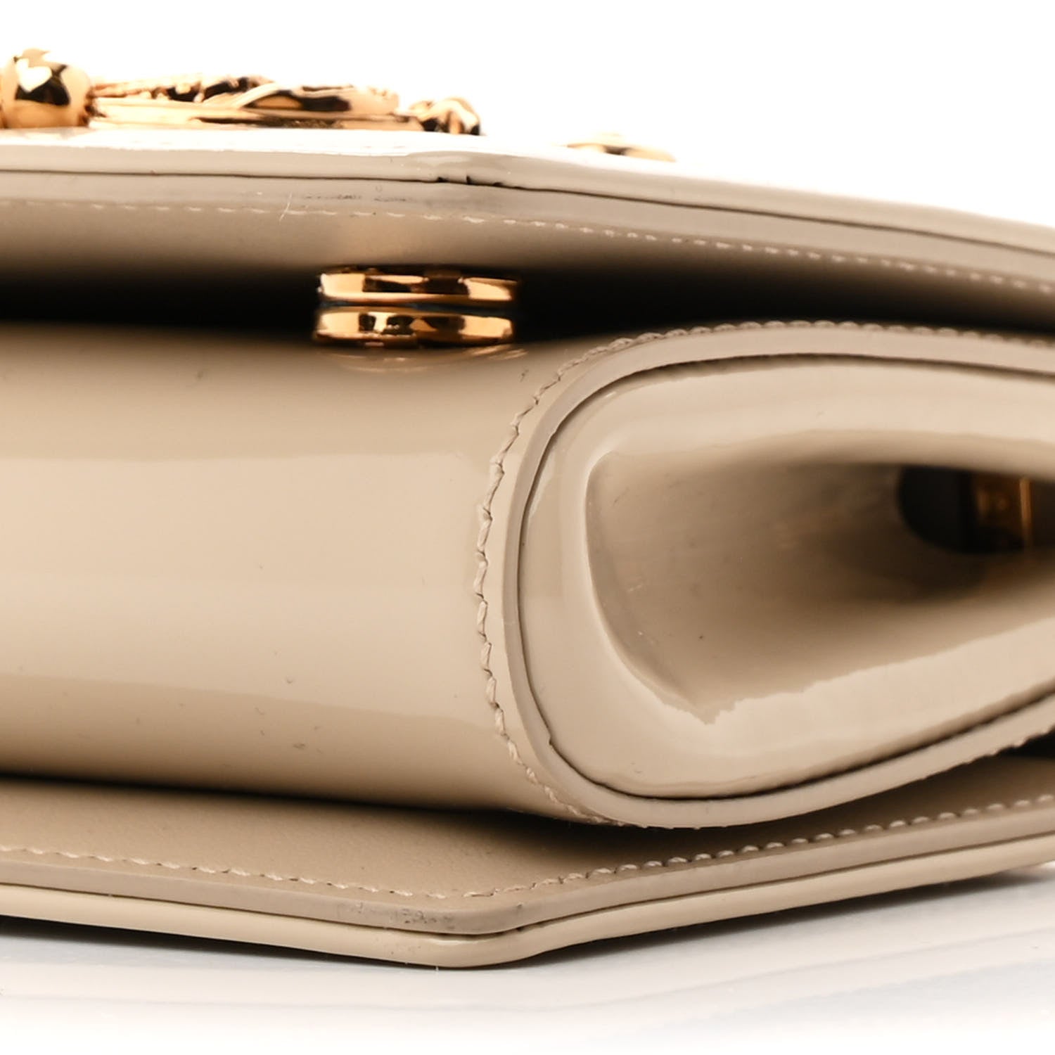 Dolce & Gabbana Patent DG Girls Shoulder Bag Cipria 9 of 11