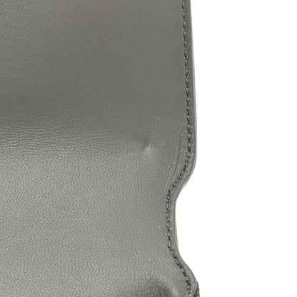 Saint Laurent Smooth Calfskin Le Maillon Satchel Grey 13 of 15