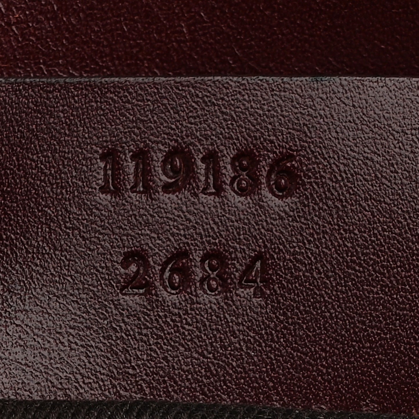 Monogram Studded Small Horsebit Clutch Bordeaux