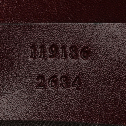 Gucci Monogram Studded Small Horsebit Clutch Bordeaux 7 of 10