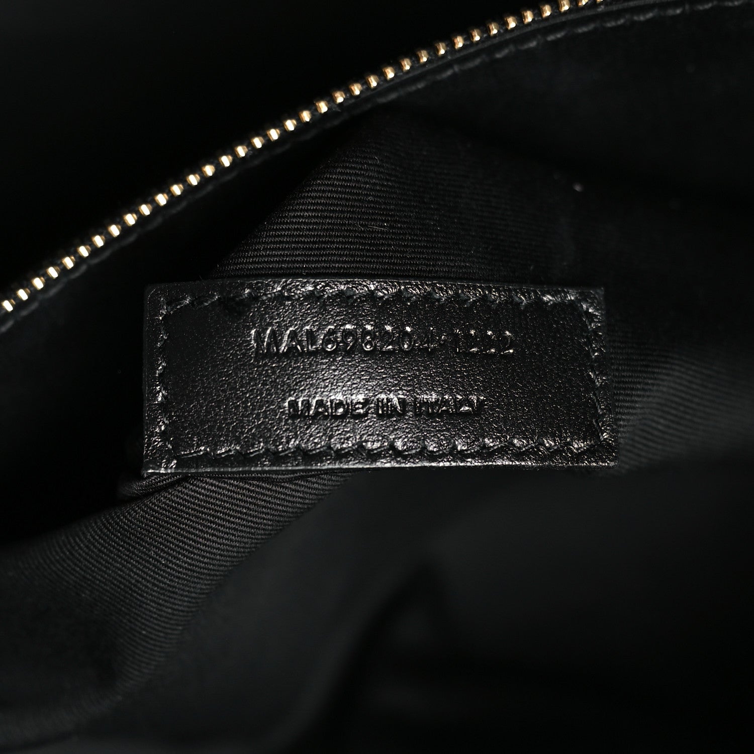 Saint Laurent Lambskin Quilted Sade Puffer Tote Black 7 of 9