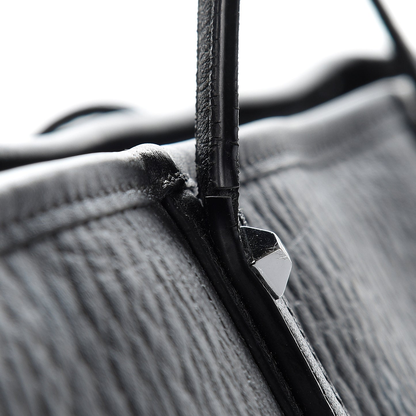 Visetos Medium Anya Zip Top Shopper Tote Black