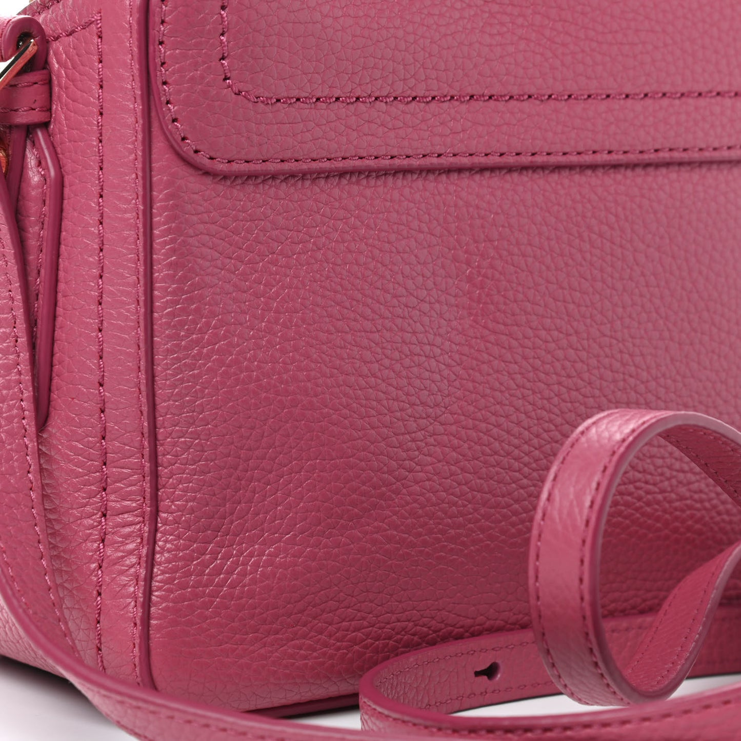 Calfskin Flap Crossbody Pink