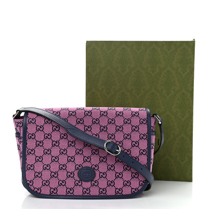 Gucci Monogram GG Childrens Messenger Bag Pink 12 of 12