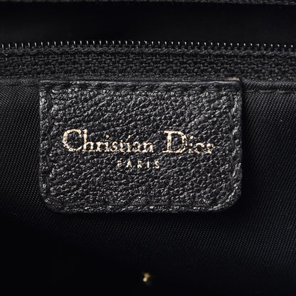 Christian Dior Calfskin Saddle Bowler Black 6 of 16