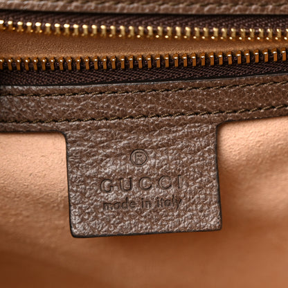 Gucci GG Supreme Monogram Web Small Ophidia Flap Messenger Bag Brown 6 of 11