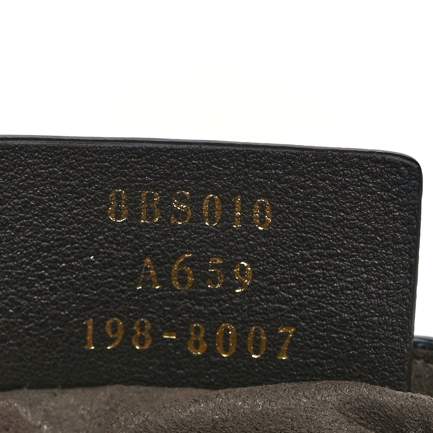 Vitello Liberty F is Fendi Bi-Color FF 1974 Embossed Mini Mon Tresor Bucket Bag Maya Black