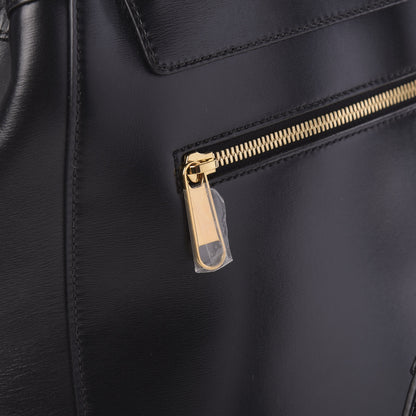 Gucci Boarded Plutone Calfskin Horsebit 1955 Single Buckle Backpack Black 9 of 14
