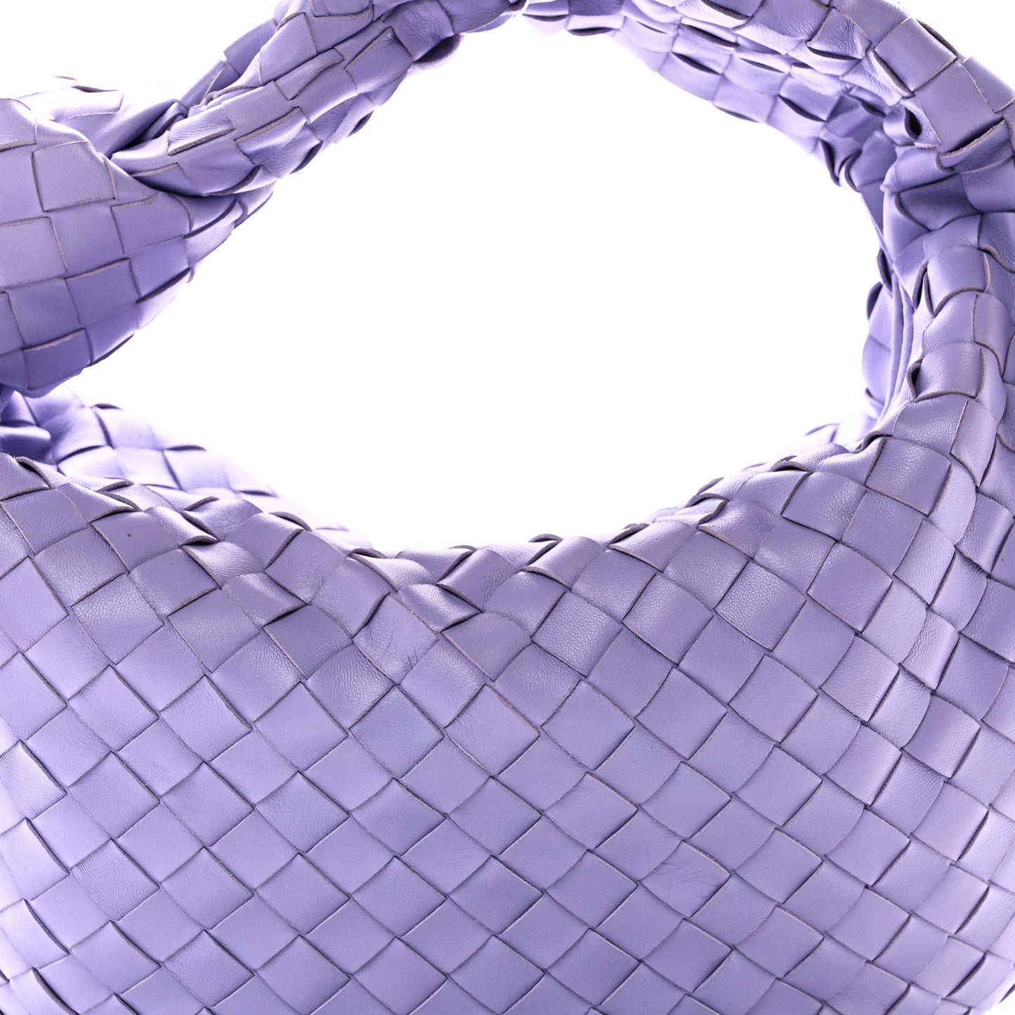 Nappa Intrecciato Teen Jodie Hobo Wisteria