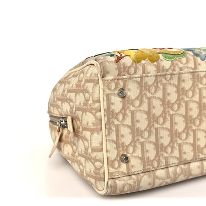 Christian Dior Monogram Vintage Flowers Boston Beige 9 of 12