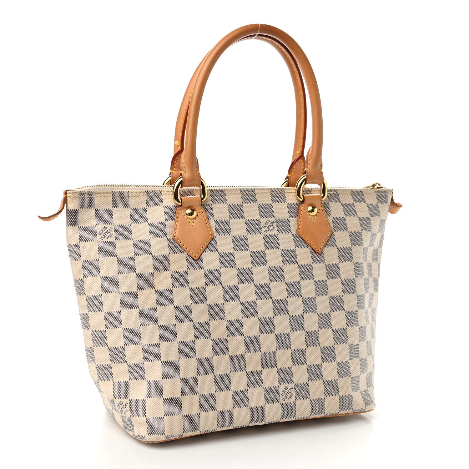 Louis Vuitton Damier Azur Saleya PM 3 of 11
