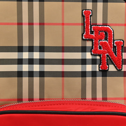 Burberry Econyl Vintage Check Kids Monogram Backpack Archive Beige 12 of 17