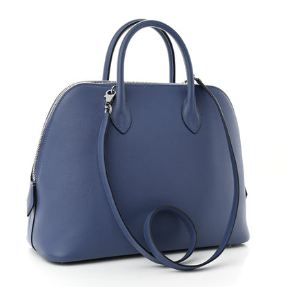 Hermes Taurillon Novillo 1923 Bolide 30 Bleu Brighton 3 of 11