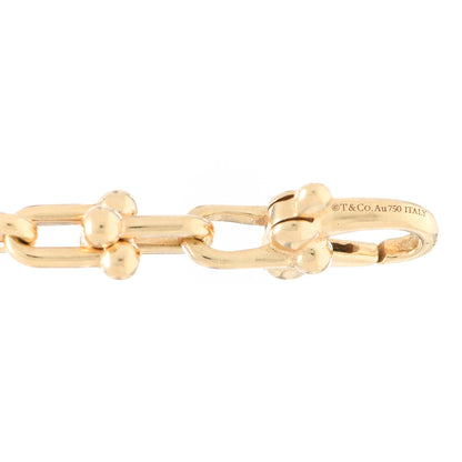 Tiffany 18K Yellow Gold Micro HardWear Link Bracelet 3 of 4