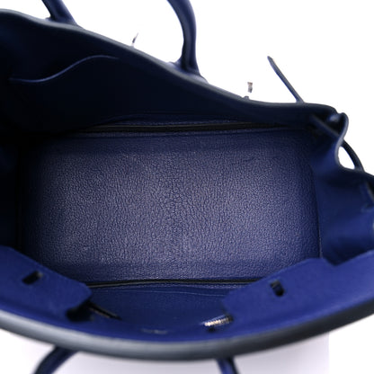 Hermes Togo Birkin 25 Bleu Encre 5 of 10
