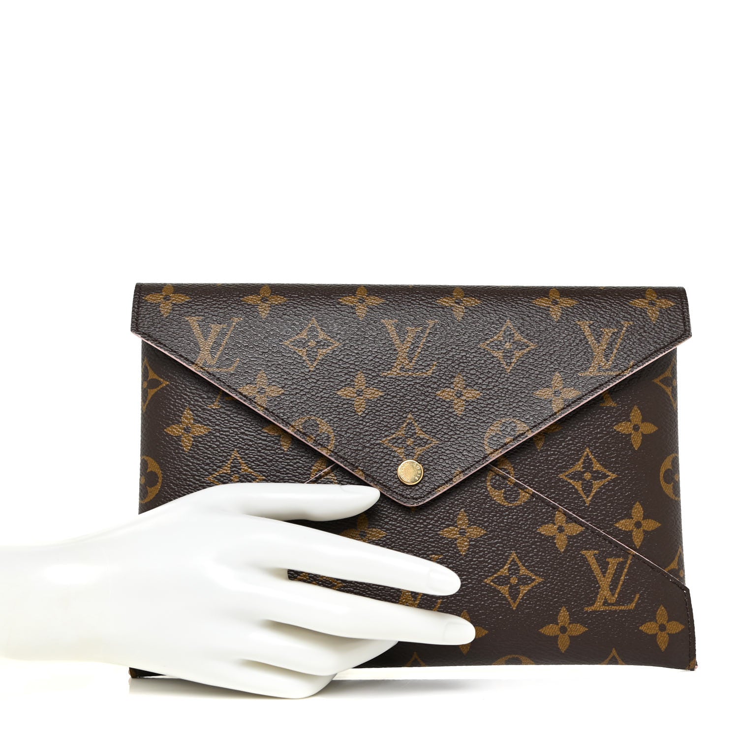 Louis Vuitton Monogram Large Kirigami Pochette Insert Rose Ballerine 2 of 9