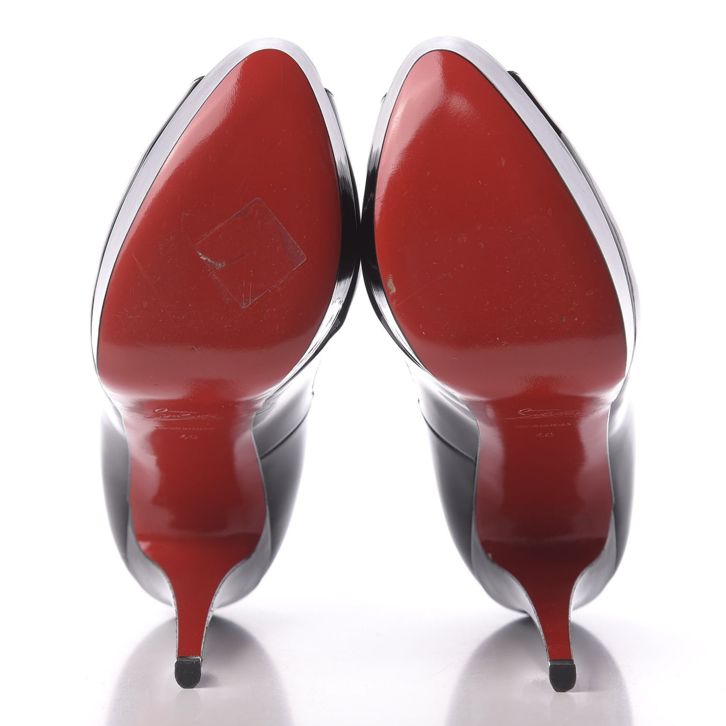 Patent Lady Peep 150 Pumps 40 Black